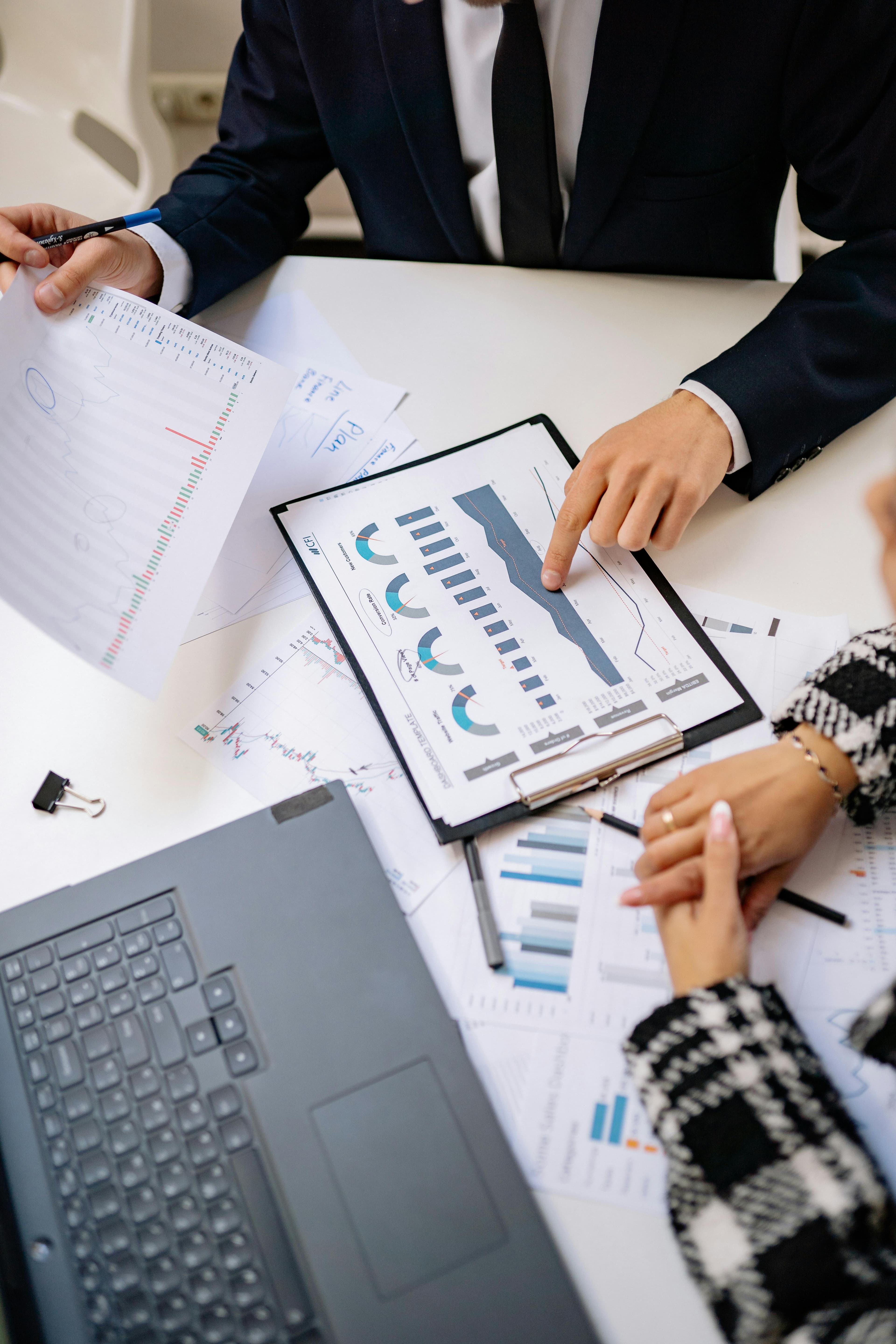 Engineers collaborating on scalable architecture